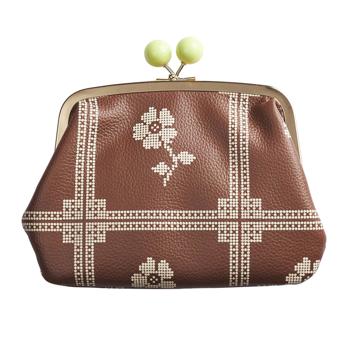 Sage x Clare  | Bonny Large Purse - Umber