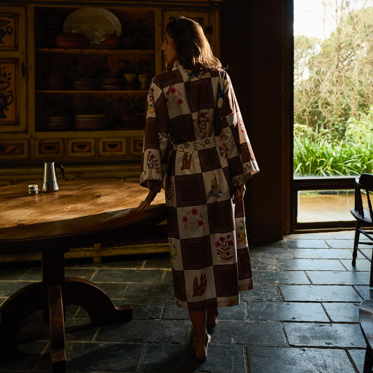 Sage x Clare | Winona Cotton Robe