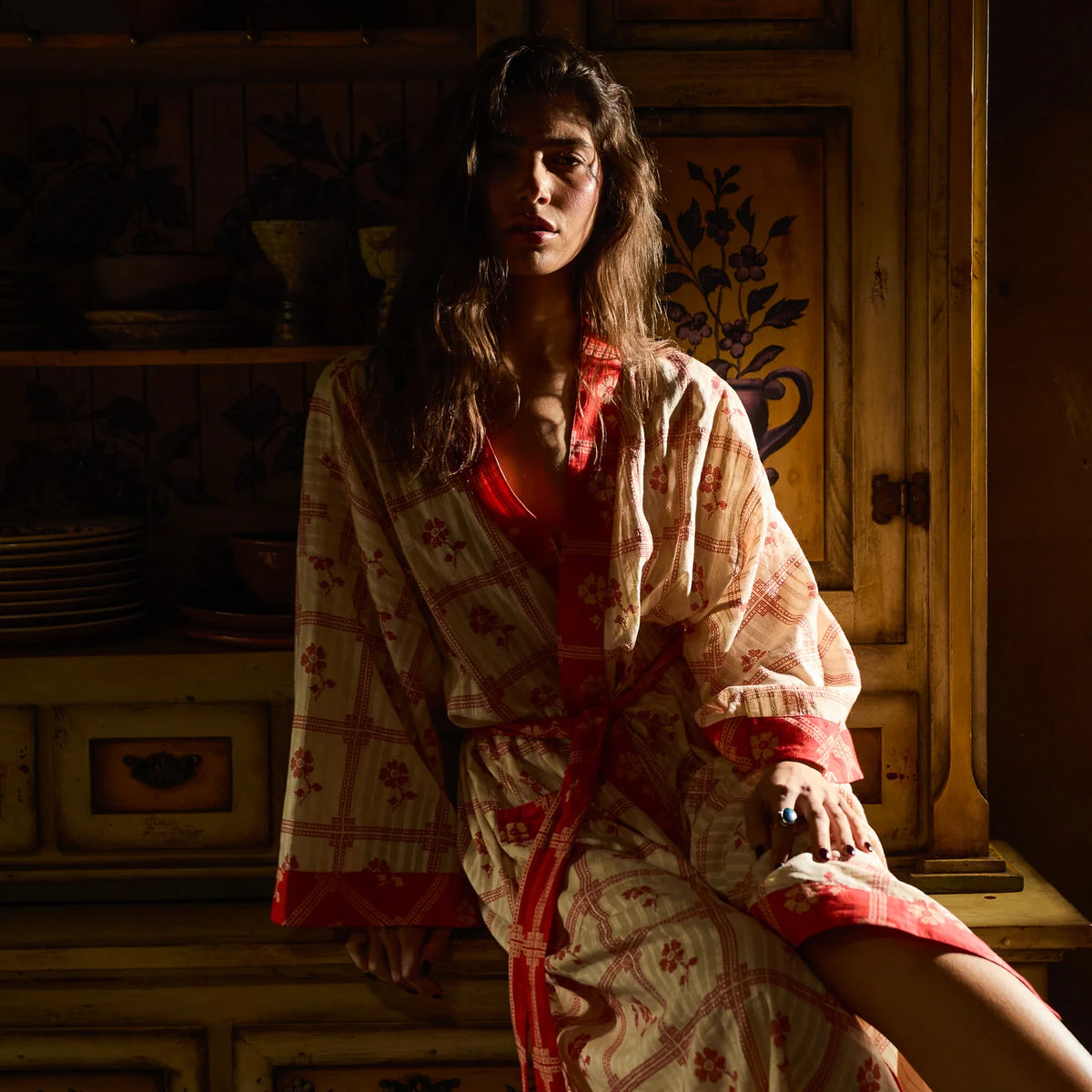 Sage x Clare | Bonny Cotton Robe
