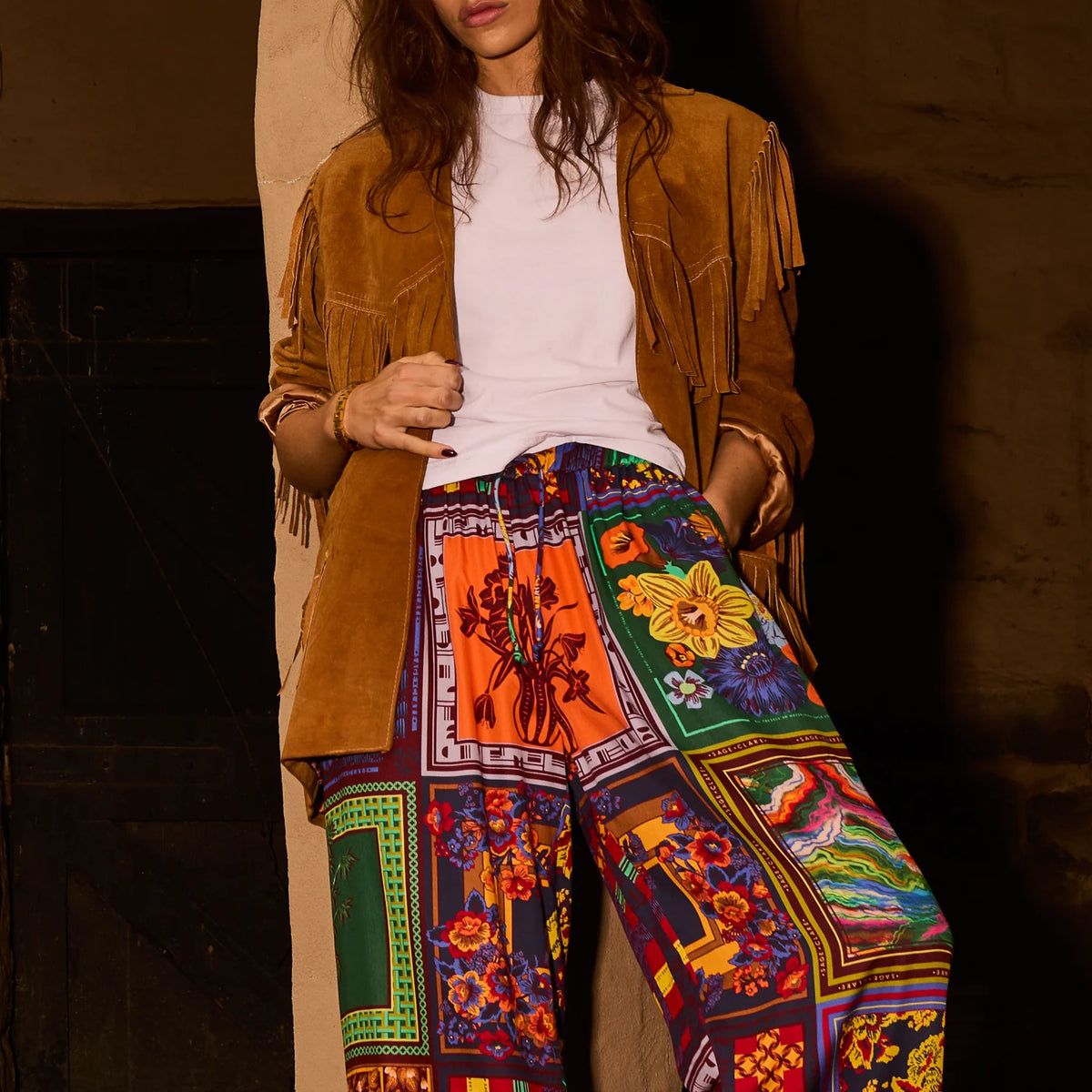 Sage x Clare | Sorina Wide Leg Pant