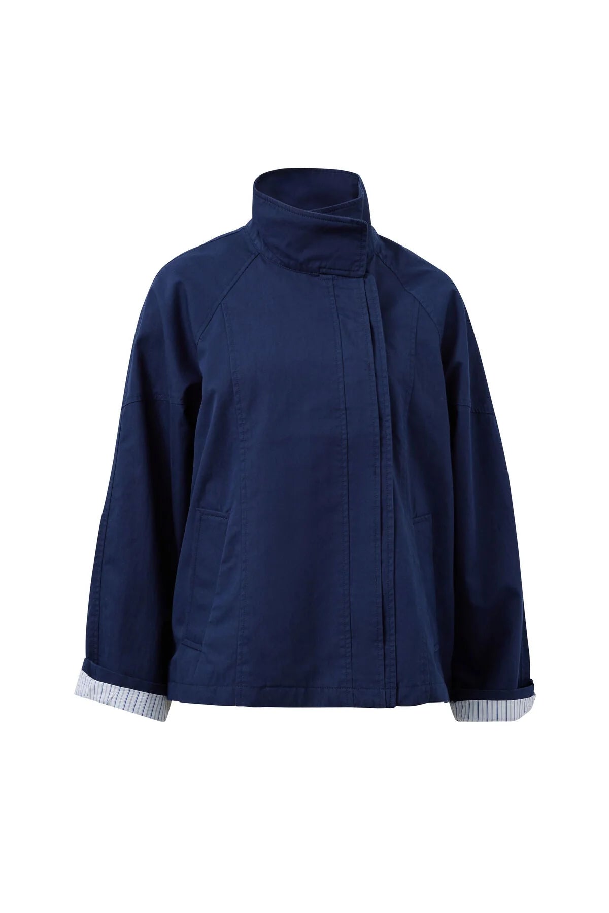 Ceres Life - Dakota Funnel Neck Jacket — styled lifestyle shot