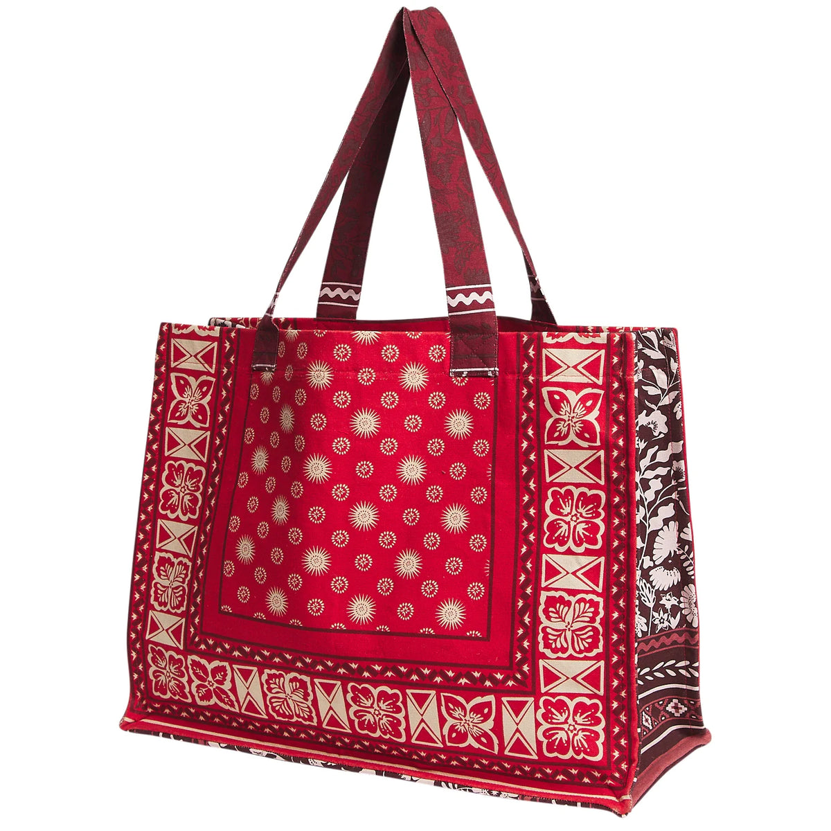 Sage x Clare  | Odessa Tote Bag - Poppy