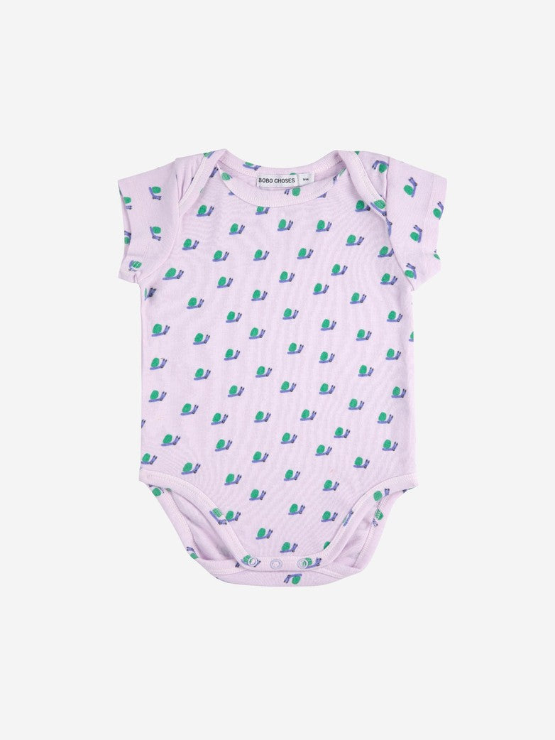 Bobo Choses BABY - Funny Snail Gift Set — back view flat lay