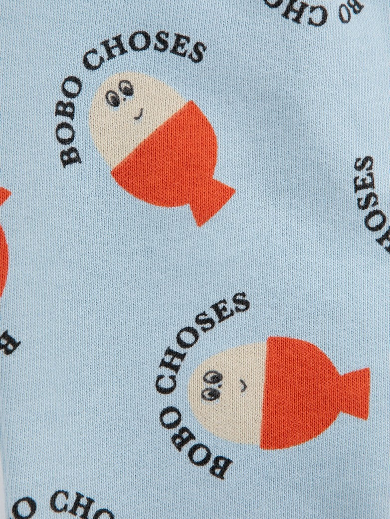 Bobo Choses BABY - Morning Egg harem pants SS25 — styled lifestyle shot