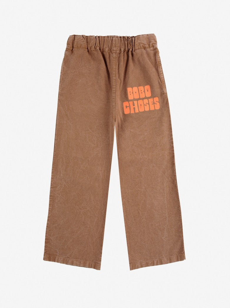 Bobo Choses - Bobo Choses woven pants — front view flat lay
