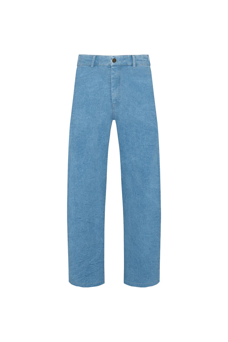 Lilya Guildford Denim Jean pale blue - model front view