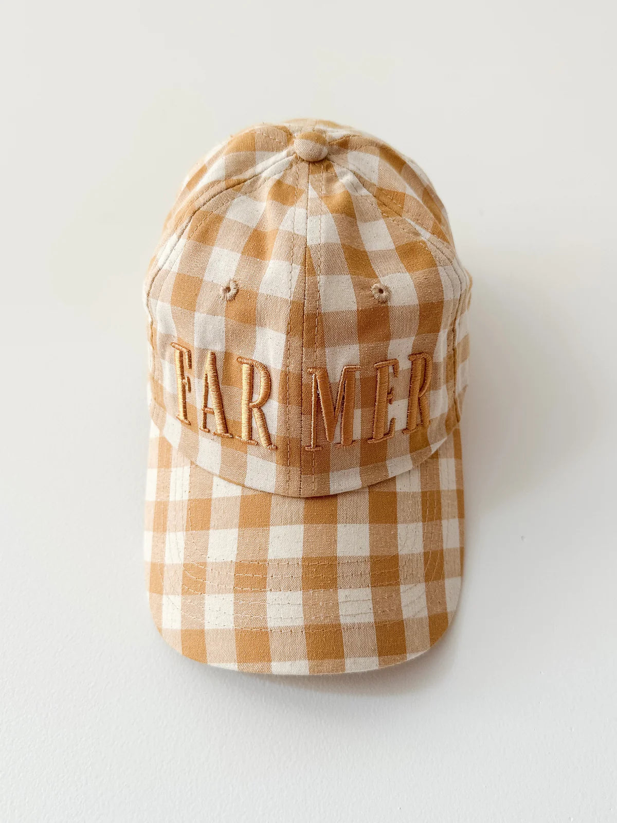 Far Mer by Whitney Honey Check Cap - front view
