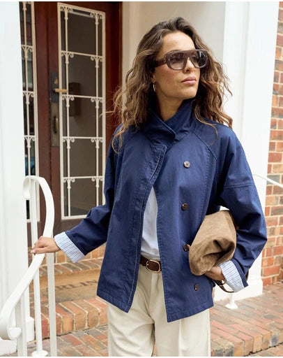 Ceres Life - Dakota Funnel Neck Jacket — product detail shot