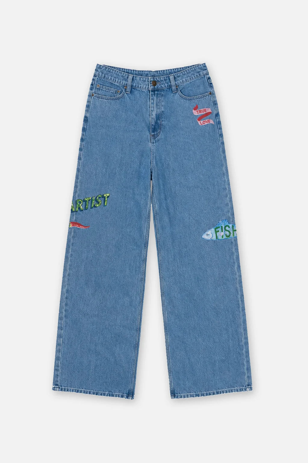 Maku | Tattoo Denim Jean