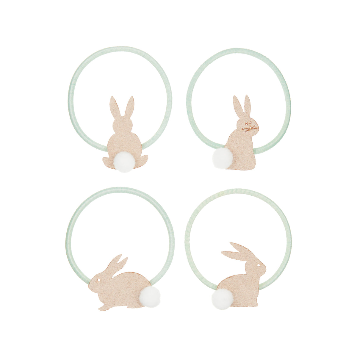 Mimi and Lula - Bunny Ponies — front view flat lay