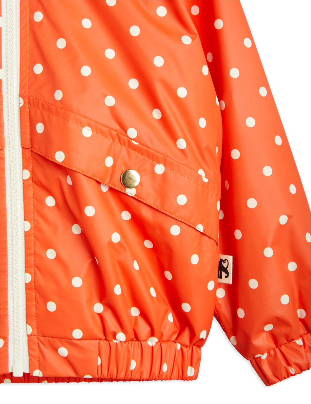 Mini Rodini - Polka Dot lightweight Jacket — side view