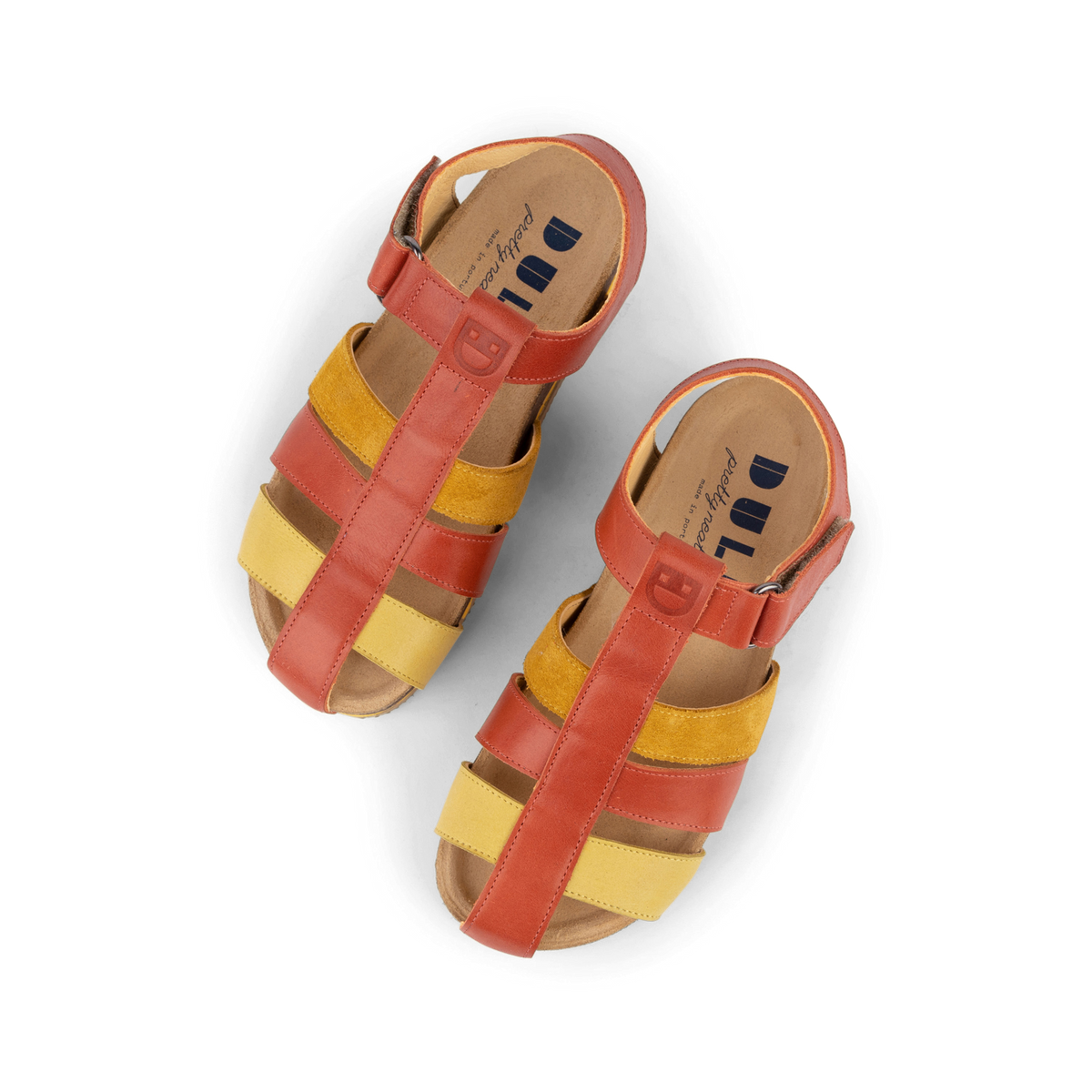 Dulis - Straps sandal- Coral — styled lifestyle shot